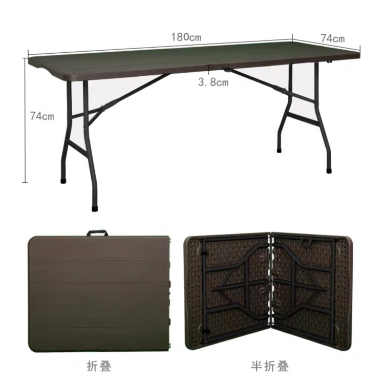 Plastic folding table gallery 2