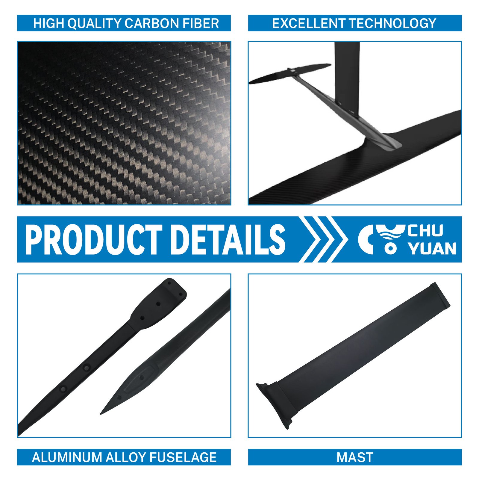 Carbon Fiber Hydrofoil gallery 4