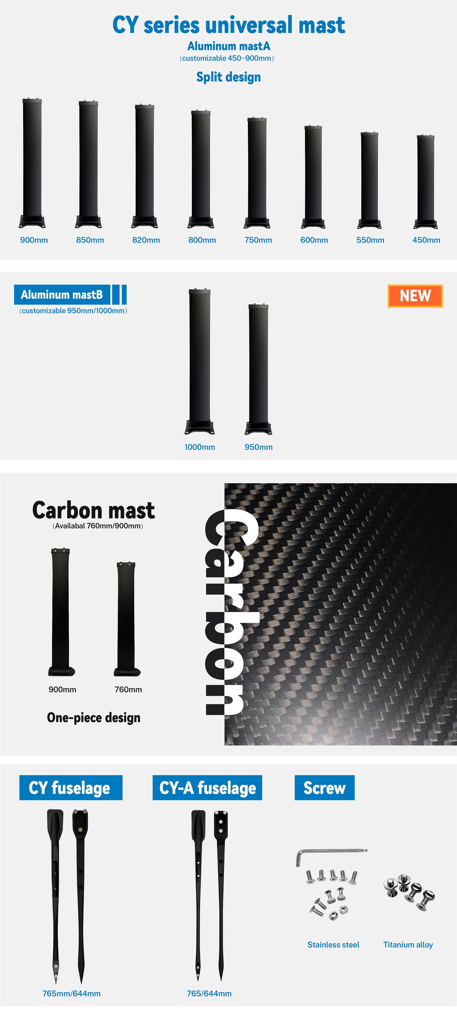 Carbon Fiber Hydrofoil gallery 9